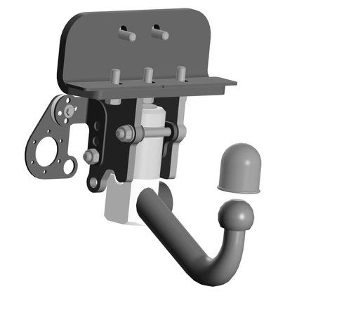 Фаркоп Oris на Toyota Land Cruiser 300 2021-(паспорт и сертификат в комплекте,без электрики) 3009-AD2