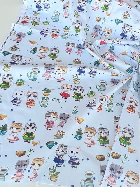 КОШКИ ПОДРУЖКИ - 100% хлопок 3
