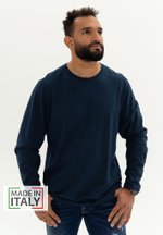 Лонгслив Bowery NYC однотонный Vintage Iris