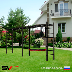 Уличная шведская стенка Sv Sport рукоход х 2 У50211.1 (Гнездо 100см/Кронш бокс)