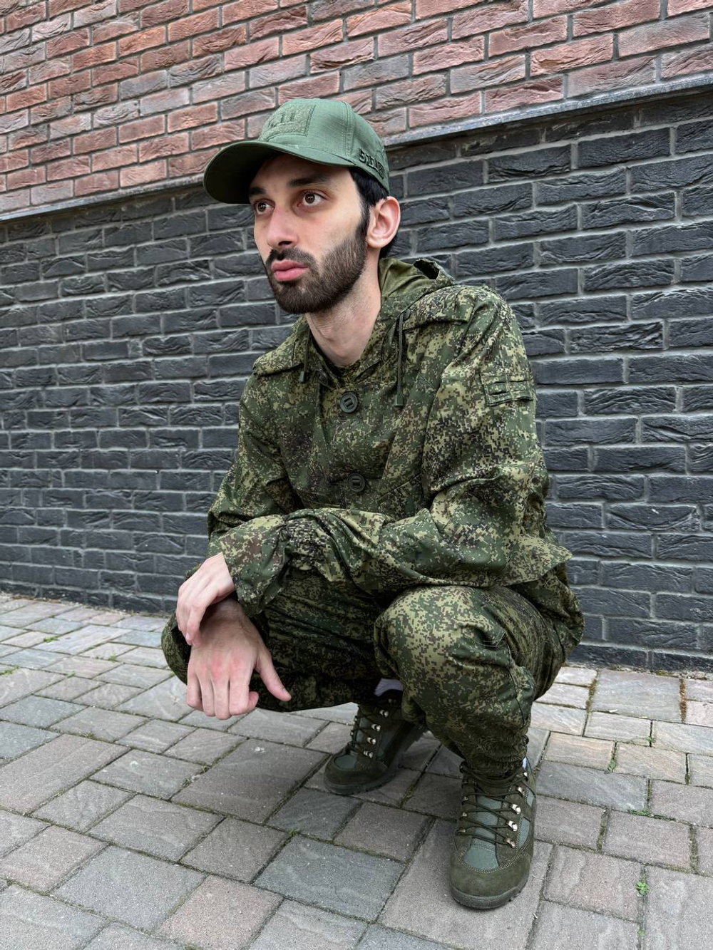 Костюм маскировочный Сумрак / весна лето / зеленая цифра