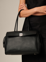Кожаная сумка Lolita DBR 31436 черный