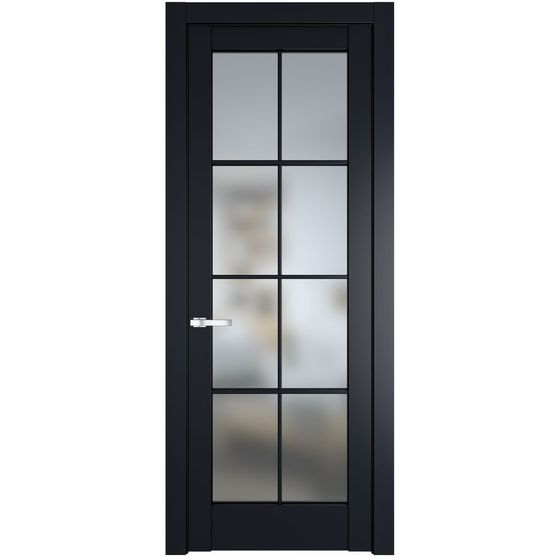 Межкомнатная дверь эмаль Profil Doors 3.1.2 (р.8) PD нэви блу стекло матовое