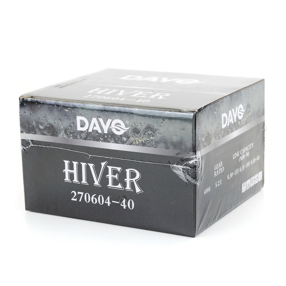 Безынерционная катушка Dayo HIVER 40 с байтраннером (4000, 5+1ВВ, мет. шпуля)