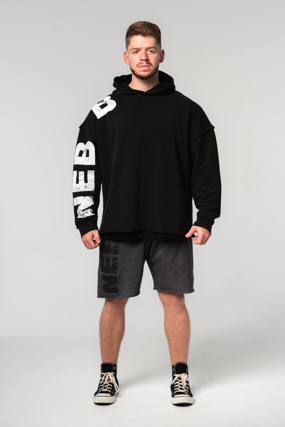 Кофта OVERSIZED PULLOVER HOODIE NO BS 363