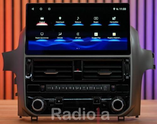 Магнитола для Lexus GX 2009-2014 - монитор 12.3" на Android 13, Быстрая, CarPlay, 4G SIM-слот