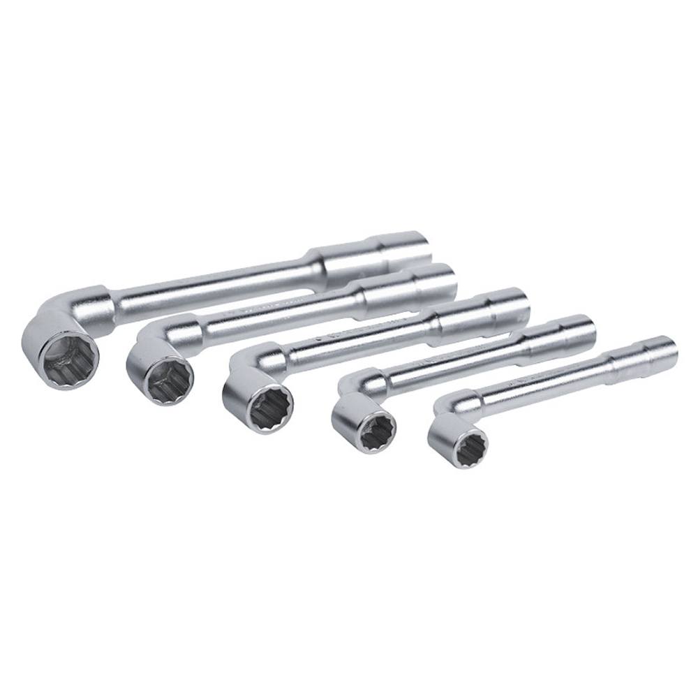 KING TONY (1805MR) Набор торцевых Г-образных ключей, 10-17 мм, 5 предметов