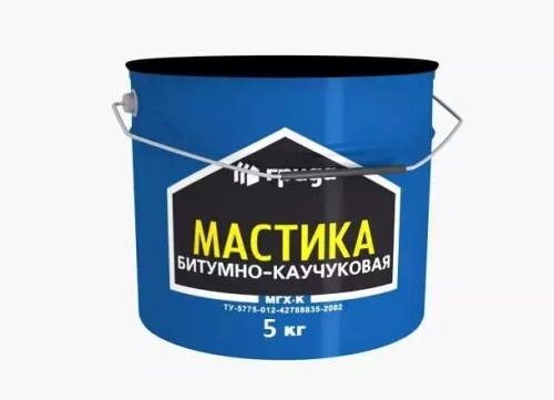 Мастика гидроизоляционная каучуко-битумная Грида МГХ-К