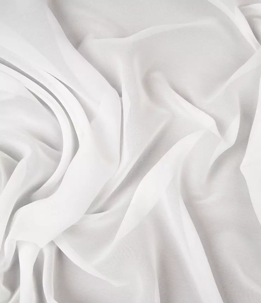 Тюль Legrand Вуаль шелк Айвори с утяжелителем