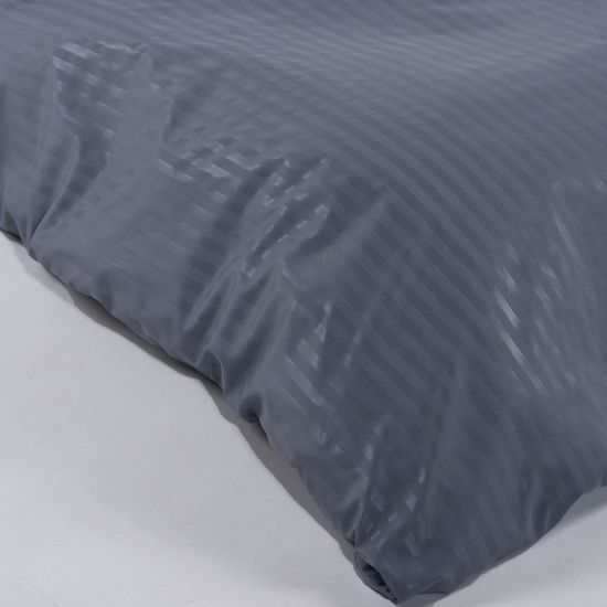 Пододеяльник Greys , страйп полисатин  220x240  HOMY