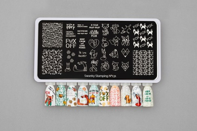 Swanky Stamping Пластина для стемпинга 131