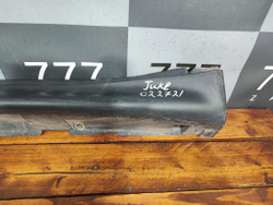 Накладка порога левого Nissan Juke (YF15) 10-19 Б/У Оригинал 768511ka6a