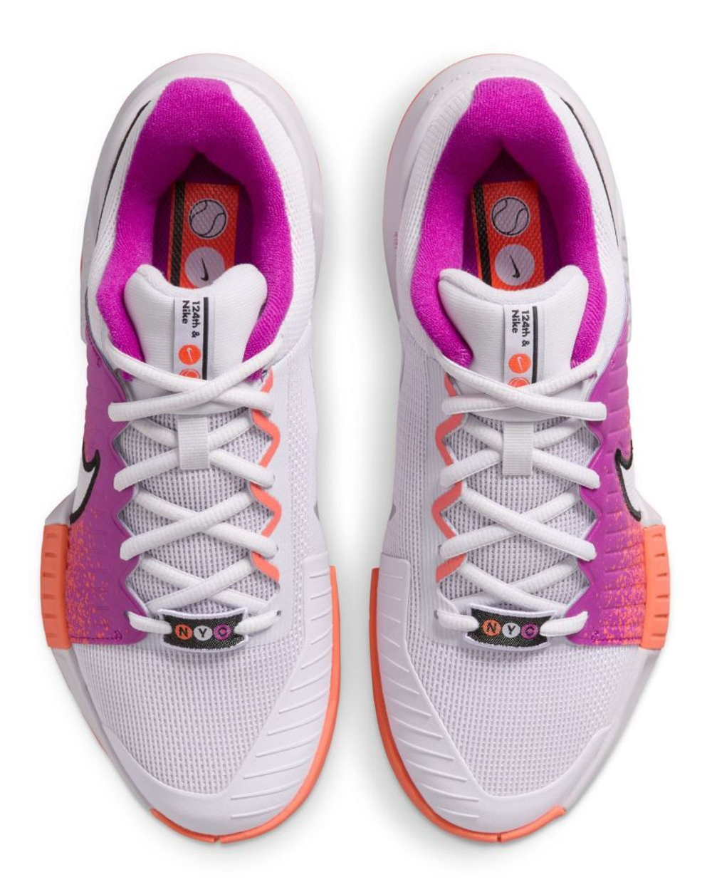 Женские Кроссовки теннисные Nike Zoom GP Challenge Pro Premium - разноцветный