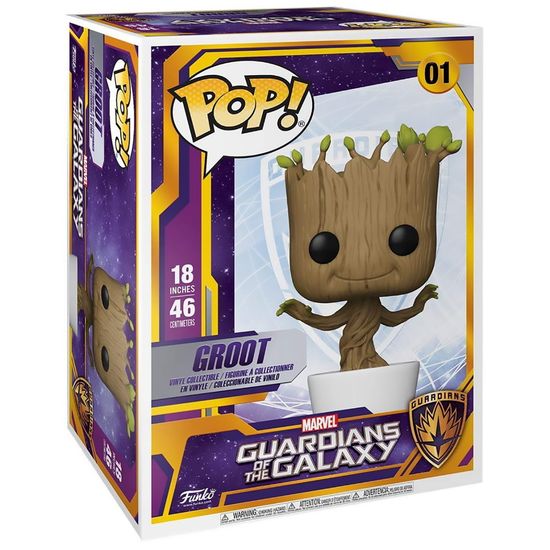 Фигурка Funko POP! Bobble Marvel Guardians Of The Galaxy Dancing Groot 18" 50094
