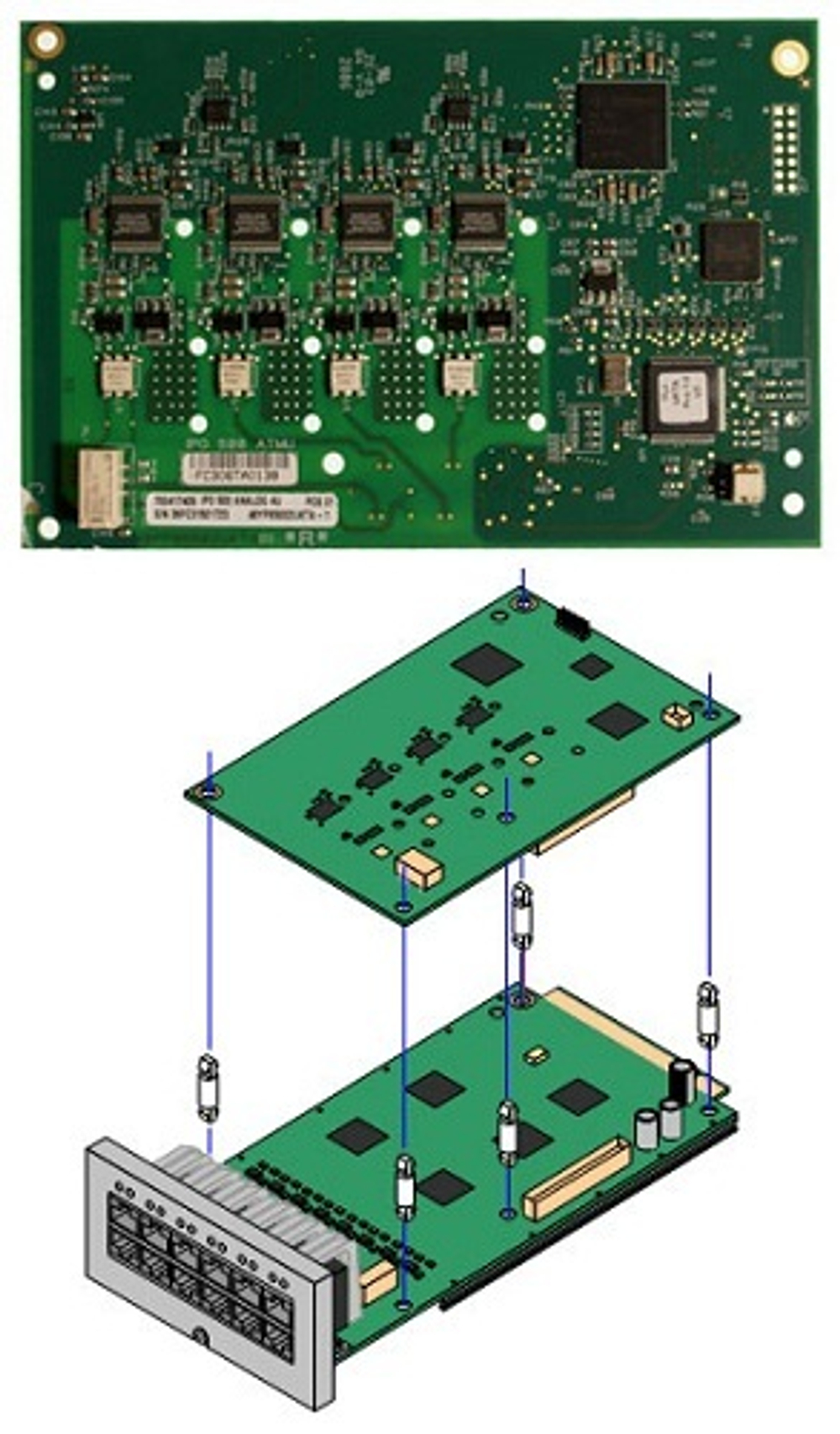 Плата  Avaya 700417462