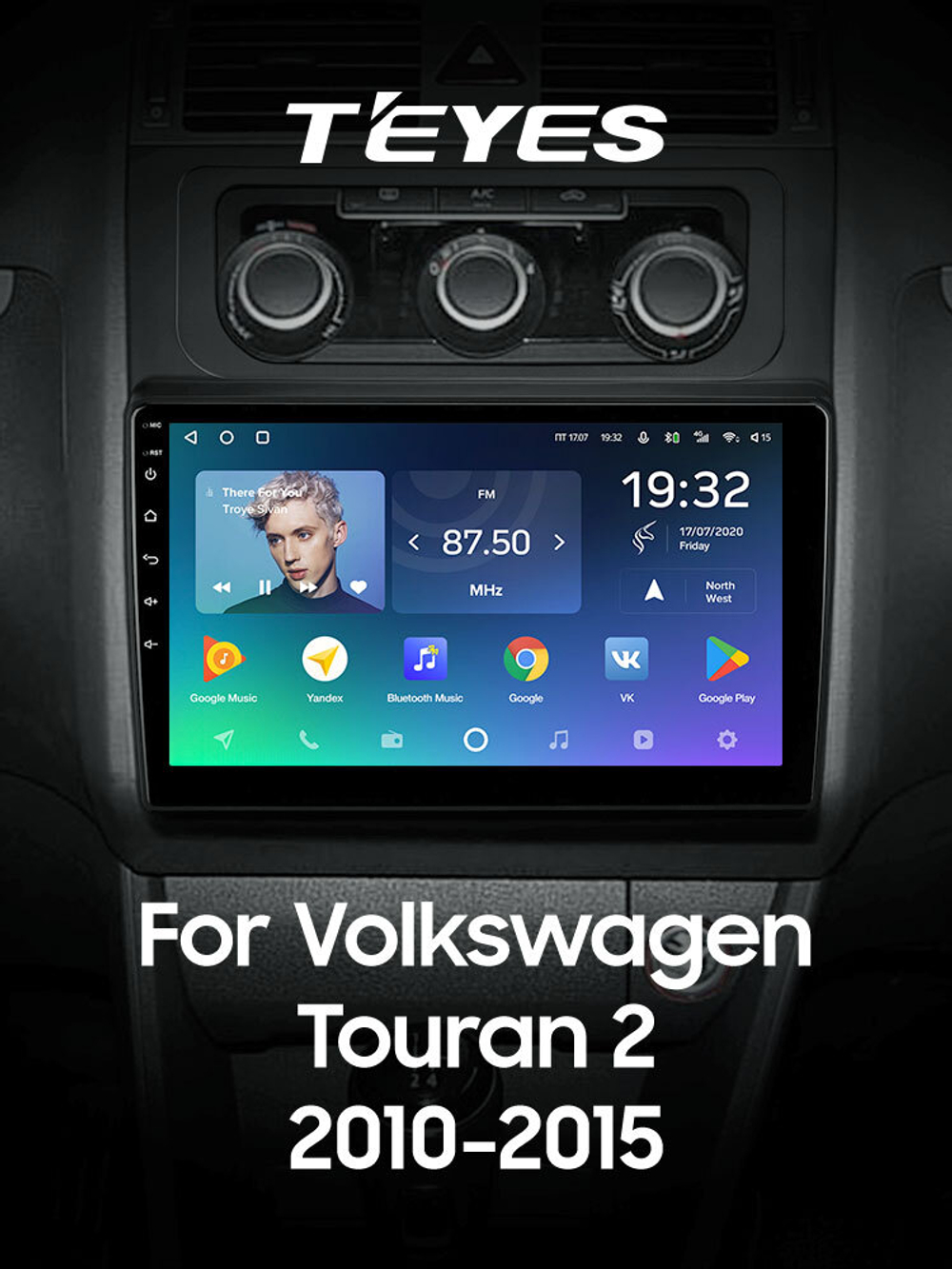 Teyes SPRO Plus 10,2"для Volkswagen Touran 2 2010-2015