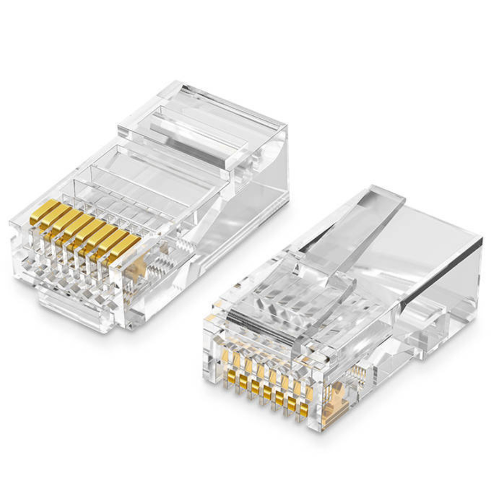 Коннектор RJ-45 (UTP) CAT 5e, 100 шт, Ugreen 50246