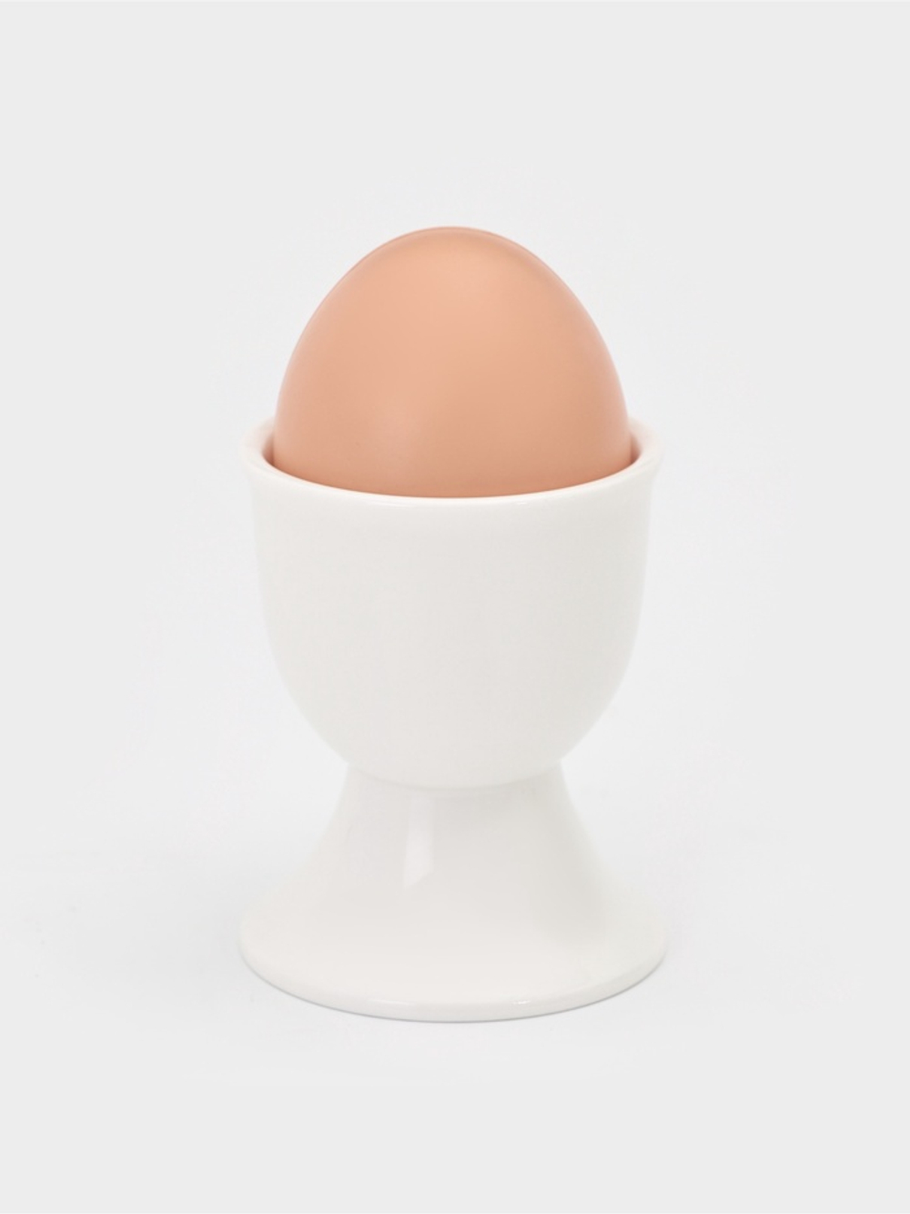 Подставка для яйца 5×6.5 см, фарфор, белая