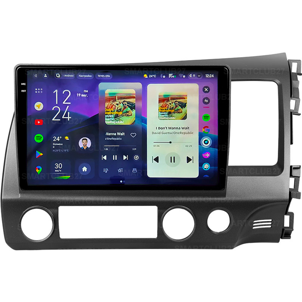 Teyes CC4 Pro 10,2" для Honda Civic 2005-2012 (прав)