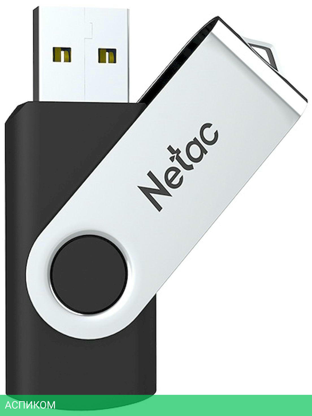 USB Flash-накопитель Netac AH356 128GB Black (NT03U505N-128G-30BK)