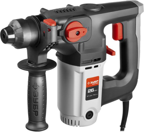 Перфоратор ЗУБР ЗП-26-750 ЭК 750 Вт, SDS-Plus, кейс