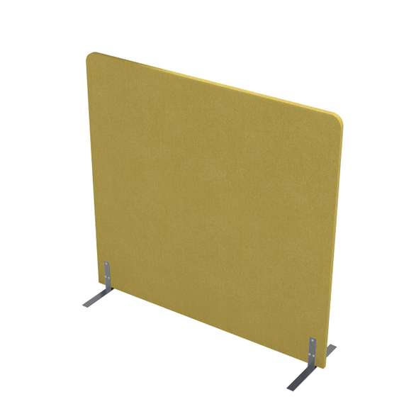 011.МПО.1414 Акустическая мобильная перегородка на стационарных опорах (1400*450*1400)