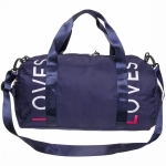 Сумка спортивная «Sport Loves», водонепроницаемый отдел + 2 кармана+отдел под обувь, цвет синий,42*24*18 см