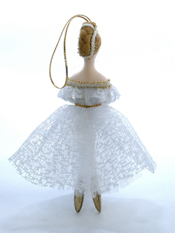 Кукла-подвеска сувенирная Жизель