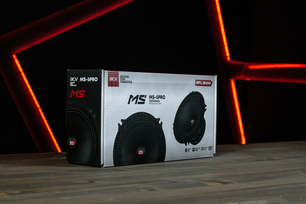 Автоколонки ACV MS-5PRO SPL Show СЧ-акустика (13см/2шт.)