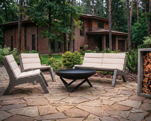 Чугунная костровая чаша CONCRETIKA N100