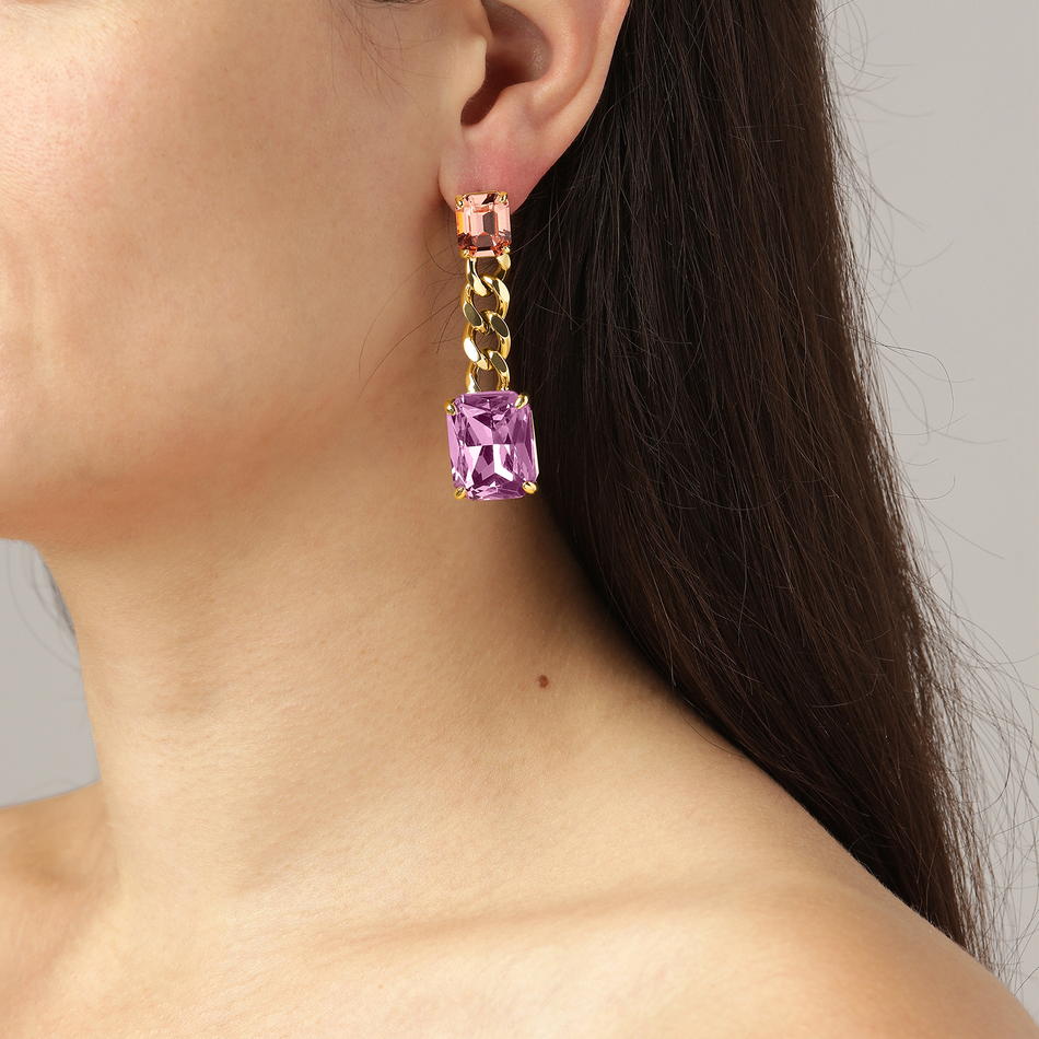 Серьги Dyrberg Kern CALLA SG LIGHT ROSE / PEACH 460010