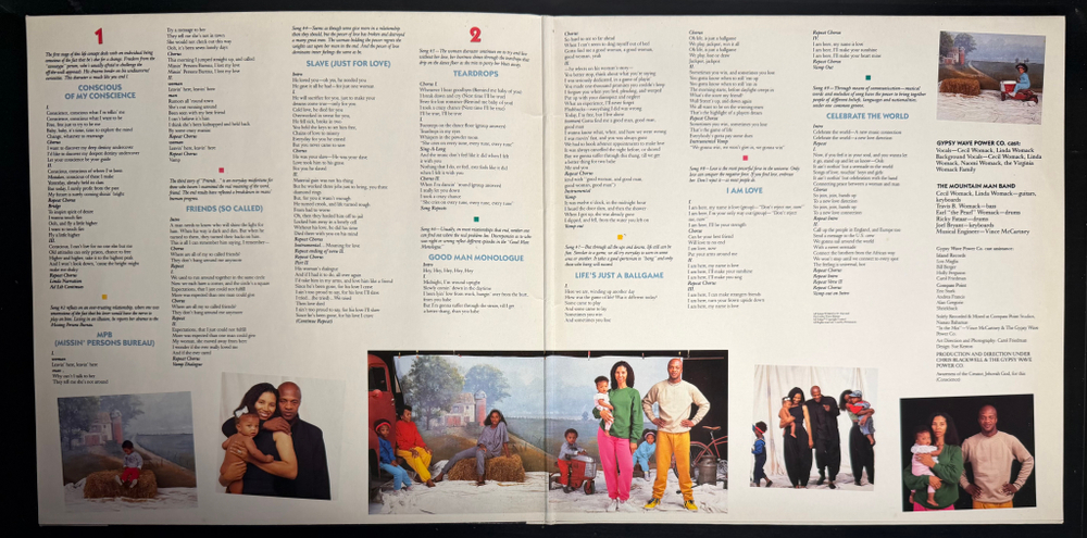 Womack & Womack ‎– Conscience (Европа 1988г.)