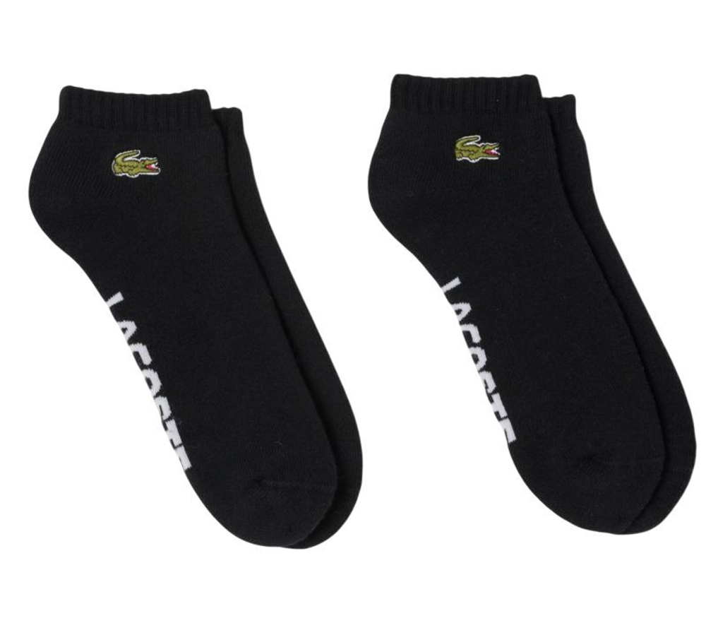 Теннисные носки Lacoste Sport 2P - black