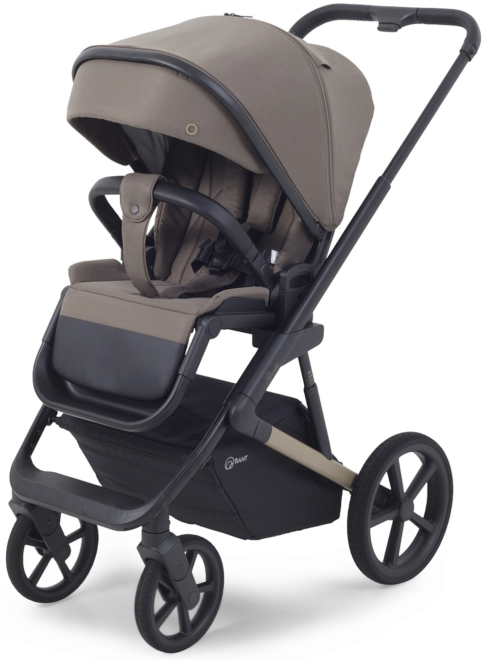 Детская коляска Rant Garda 3 в 1 с автокреслом Cruise Black Mocca