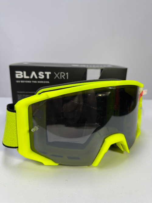 Очки кроссовые Airoh Blast XR1 Yellow Matt