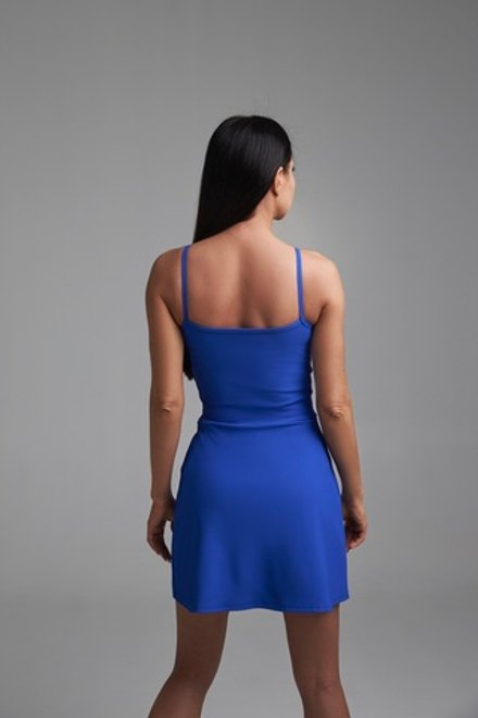 Платье теннисное Rib Blue