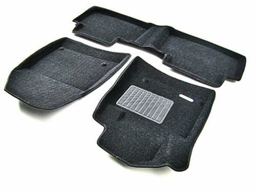 Коврики салона для CITROEN C5 (2008-2017) Euromat 3D Business черные. Арт. EMC3D-001712