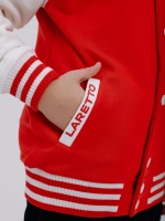 Красный бомбер для школы и сада