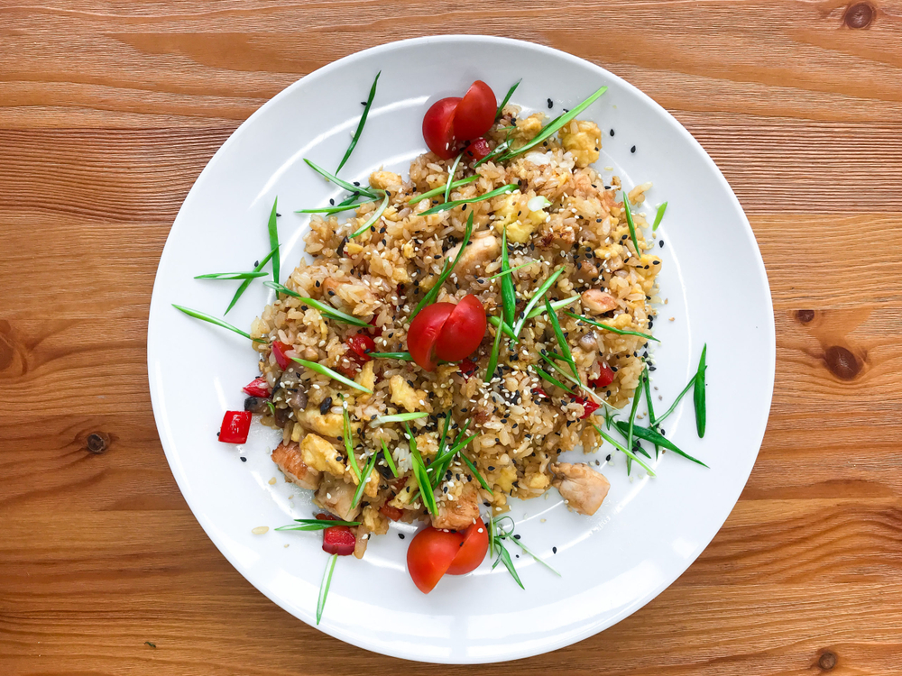 Рис с курицей