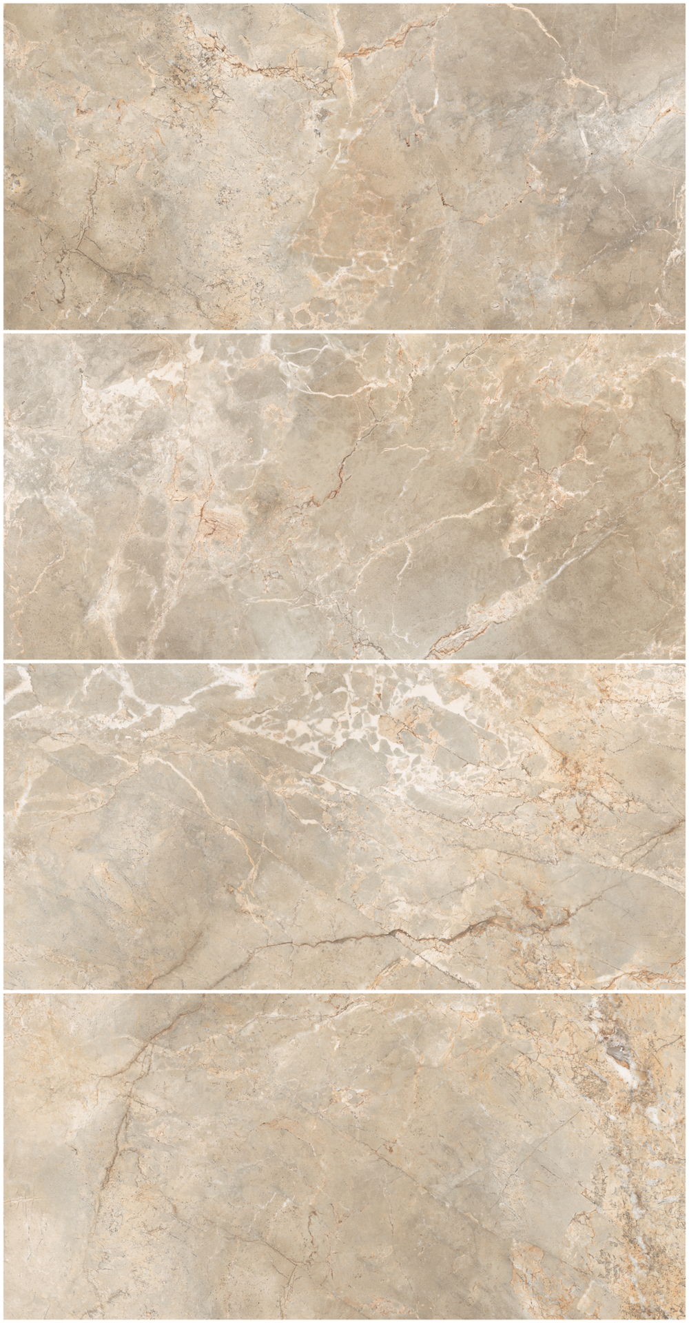 Керамогранит Leopard Marb silve 60x120 см 1.44 м² глянцевый цвет коричневый