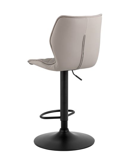 Стул барный Dome экокожа серый 2 шт