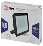 Прожектор светодиодный ЭРА 100Вт 6500К 8000Лм 185х176х37 IP65, 4351537