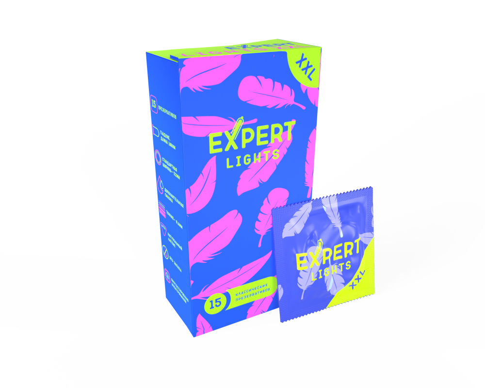 Презервативы Expert Light XXL 15 шт