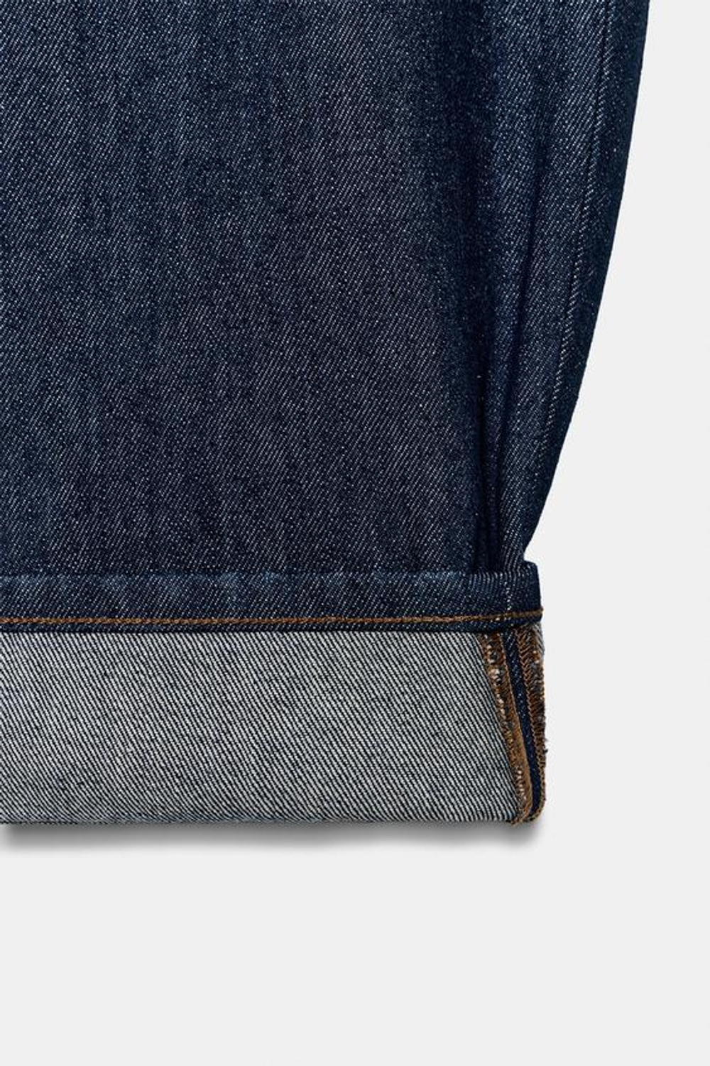 ZARA ДЖИНСЫ BALLOON СО СРЕДНЕЙ ПОСАДКОЙ — ZW COLLECTION, СИНИЙ