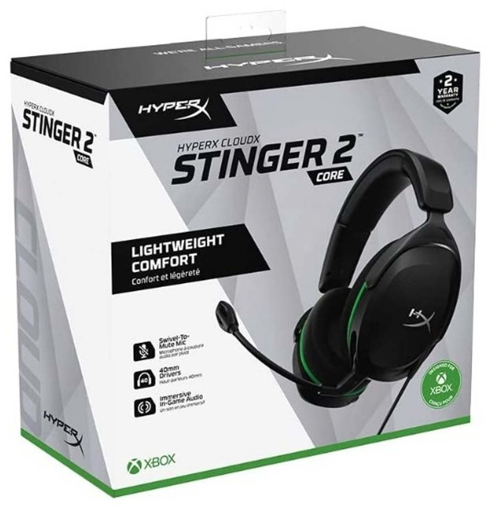 Наушники HyperX CloudX Stinger 2 Core 6H9B8AA черный