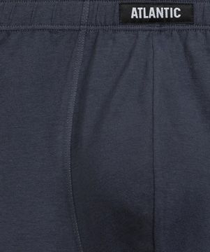 Трусы мужские боксеры (2шт), Atlantic 2RMH-007, графитовый + серый меланж