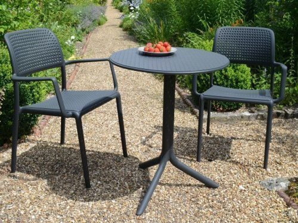 Стол круглый Nardi Step двухпозиционный (Lekko)