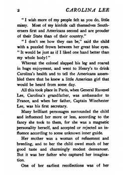 Carolina Lee | Lilian Bell