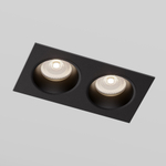 Встраиваемый светильник Elektrostandard Andi 15700/02 GU10 черный