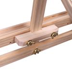 Мольберт напольный из сосны Лира, 170х55х70 см, высота холста до 120 см, BRAUBERG ART CLASSIC, 192260